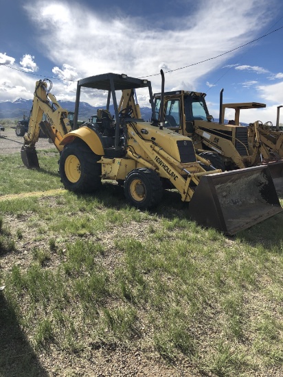 New Holland 555 Loader Backhoe