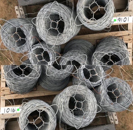 (13) ROLLS BARBED WIRE