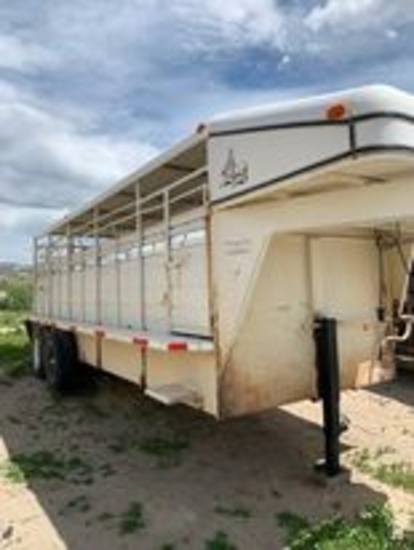1999 WW 20' STOCK TRAILER