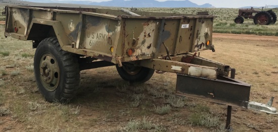 1966 10' ARMY TRAILER