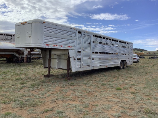 1998 Featherlite Stock Trailer