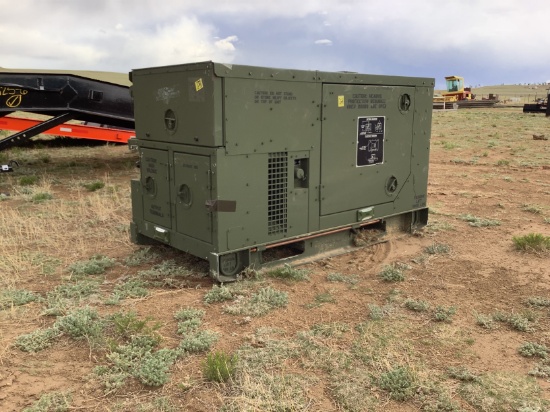 U.S. Dept. of Defense Nato Standard Otan Diesel Generator