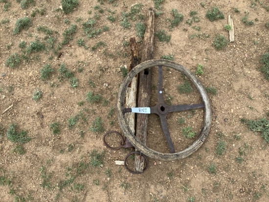Antique Steering Wheel