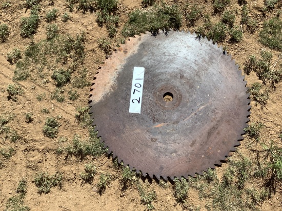 Antique Circular Saw Blade