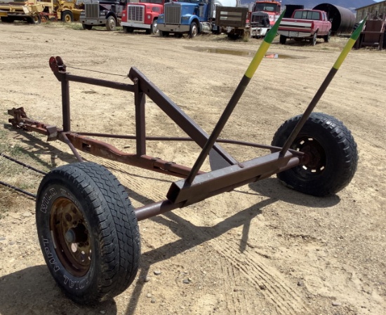 Round Bale Caddy Trailer