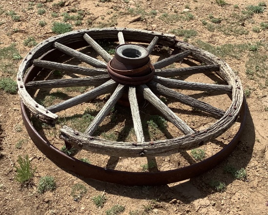 Antique Wagon Wheel