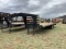1996 HART 27' GOOSENECK EQUIPMENT TRAILER