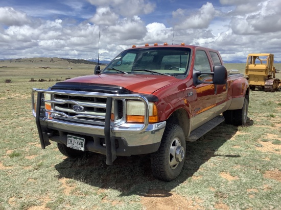 1999 FORD F-350 LARIAT SUPER DUTY DUALLY POWERSTROKE