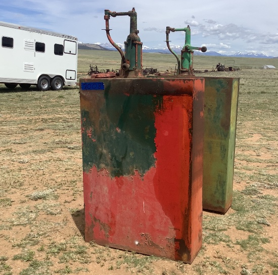 ANTIQUE OIL PUMPS