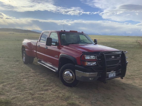 2005 CHEVY 3500 DUALLY DURAMAX