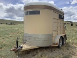 1986 KW 2-HORSE TRAILER
