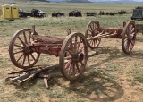 JOHN DEERE WOODEN WHEEL RUNNING GEARS