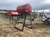 300 GALLON FUEL TANK & STAND