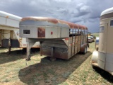1984 FLYING L HORSE TRAILER