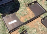 SKID STEER BACKING PLATE