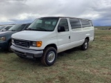 2006 FORD E-350 XL SUPER DUTY PASSENGER VAN