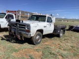 DODGE 350 CUSTOM POWER RAM PLOW TRUCK