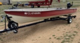 MIRROCRAFT 14' BOAT & SEA KING TRAILER