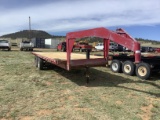 20' GOOSENECK EQUIPMENT TRAILER