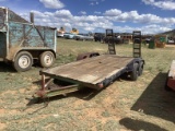 BUMPER PULL UTILITY TRAILER