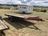 BUMPER PULL UTILITY TRAILER