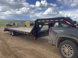 2007 PJ 22' GOOSENECK EQUIPMENT TRAILER