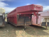 2003 TRAILMAN 30' STOCK TRAILER
