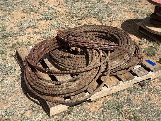 Pallet of Misc. Cable Rolls