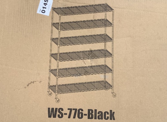 WS-776 - Black Shelving