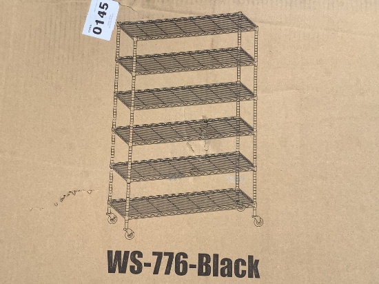 WS-776 - Black Shelving