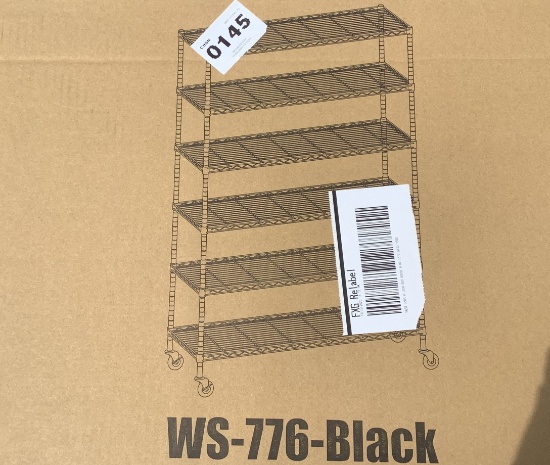 WS-776 - Black Shelving