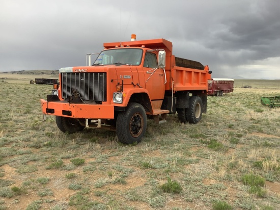 1987 GMC Brigadier Single-Axle Dump Truck