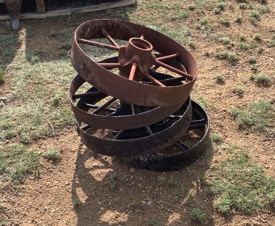 (4) 16" Iron Wheels