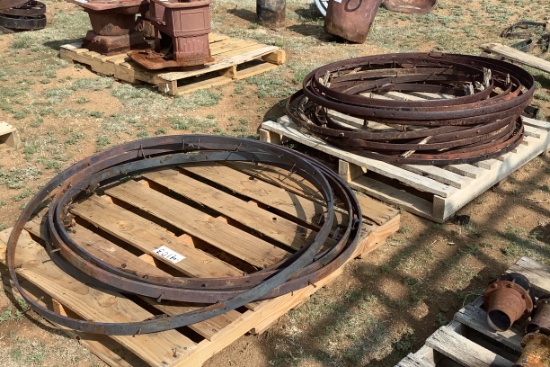 Iron Wagon Wheel Rings