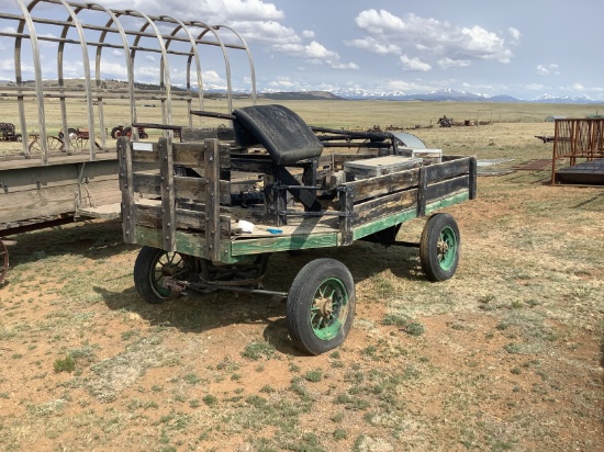 Horse-Drawn 5th-Wheel Wagon