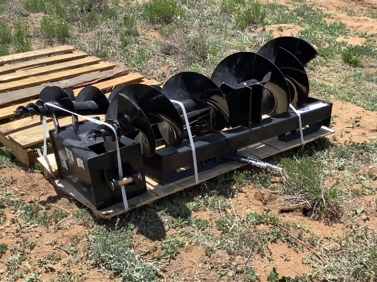 GIYI Hydraulic Auger & (3) Bits
