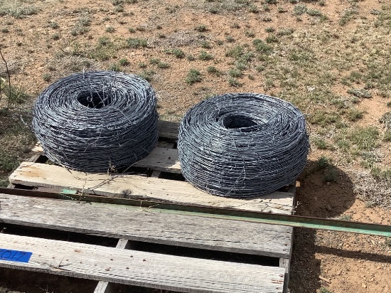 (2) Rolls Barbed Wire