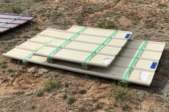 (19) 6 Ft Ag-Panel Tin