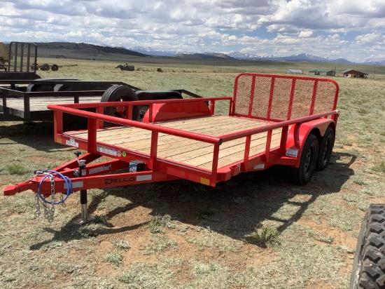 2025 Delco 14 Ft. Car Trailer