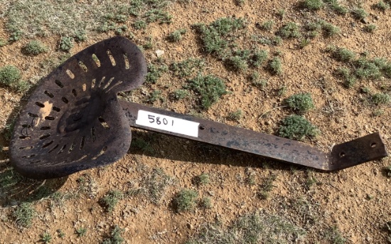 Iron Tractor Seat