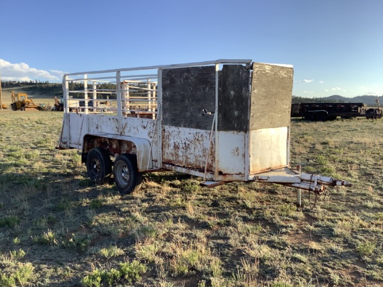 20 Ft Open-Top Pipe Stock Trailer
