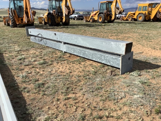 (2) 10" X 10" Steel Box Posts