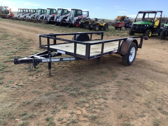 2012 Buck Dandy 5 Ft. X 10 Ft. Car Trailer
