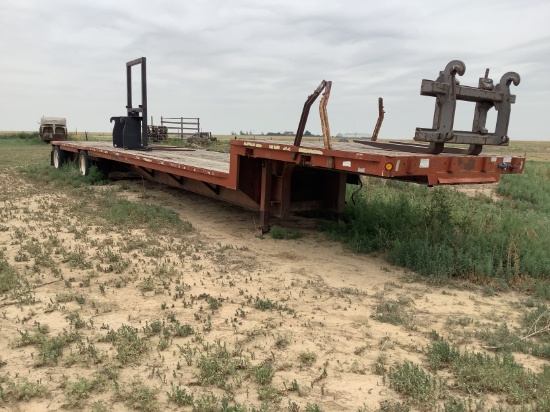 1996 Fontaine Trailer Company 48 Ft. Drop-Deck Spread Axle Trailer