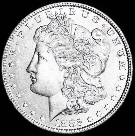 1882 SILVER MORGAN DOLLAR COIN GRADE GEM MS BU UNC MS++++ COIN!!!!