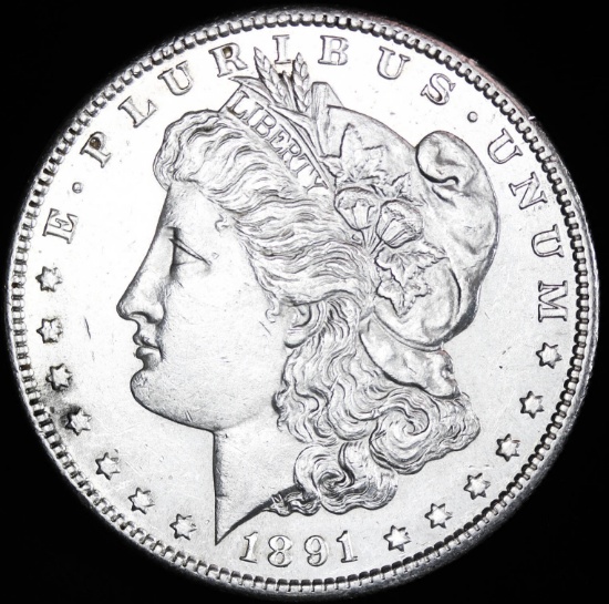 1891 S SILVER MORGAN DOLLAR COIN GRADE GEM MS BU UNC MS++++ COIN!!!!