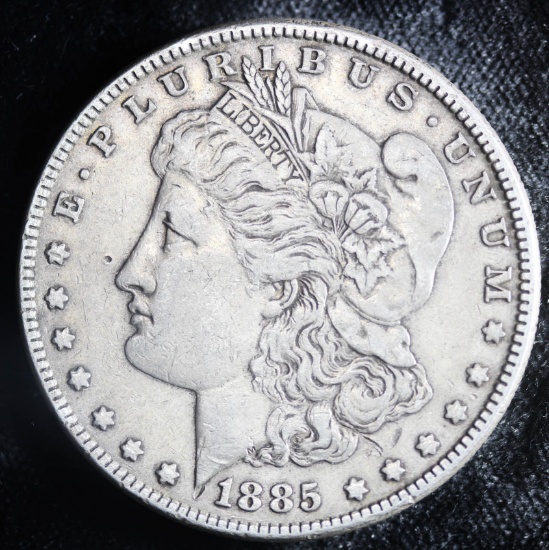 1885 SILVER MORGAN DOLLAR COIN NICE CONDIITON ORIGINAL COIN