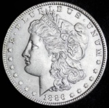 1886 SILVER MORGAN DOLLAR COIN GRADE GEM MS BU UNC MS++++ COIN