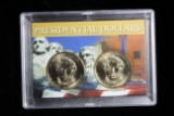 PRESIDENTIAL DOLLAR SERIES BOTH P & D MINT IN CASE (ZACH TAYLOR)