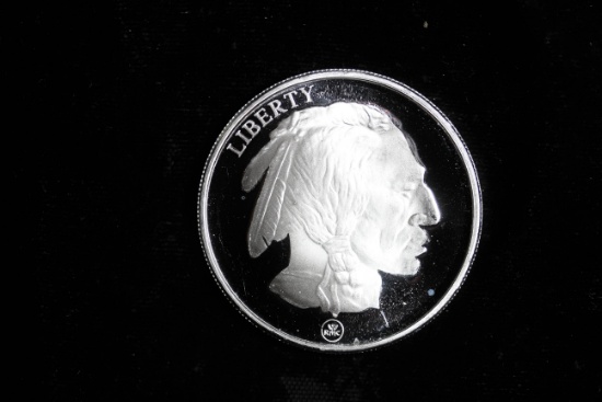 1OZ .999 FINE SILVER ROUND (RMC BUFFALO)